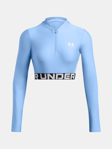 Under Armour Dámské tričko Under Armour HeatGear Rib 1/4 Zip LS