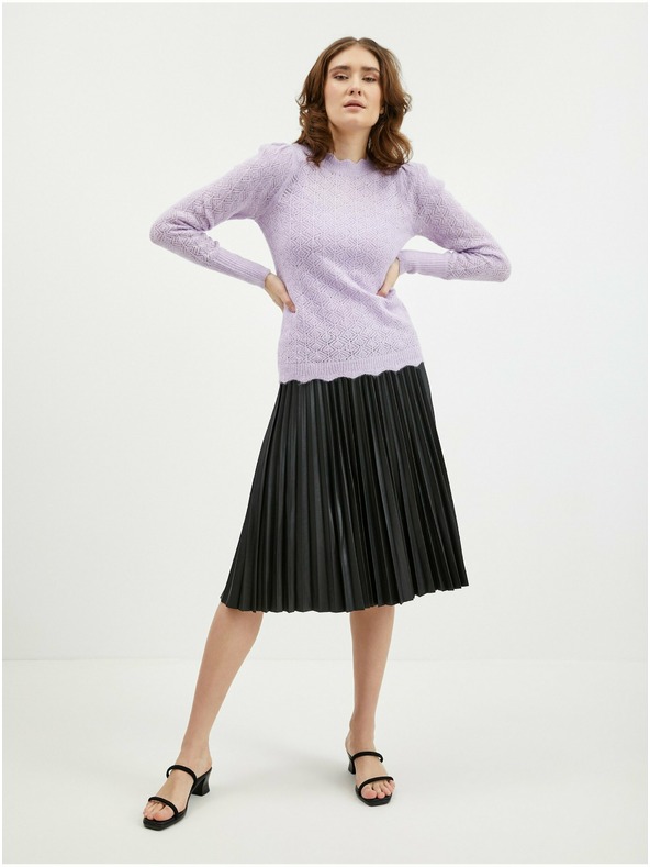 Orsay Světle fialový dámský svetr s příměsí vlny ORSAY