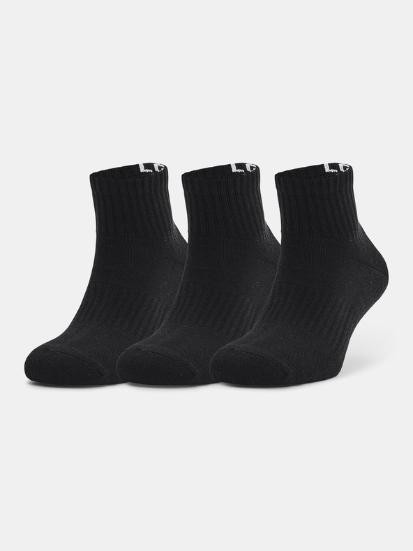 Under Armour Unisexové ponožky Under Armour Core QTR (3 páry)