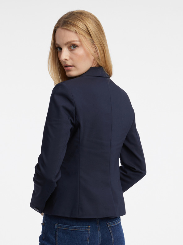 Orsay Tmavě modré dámské sako ORSAY