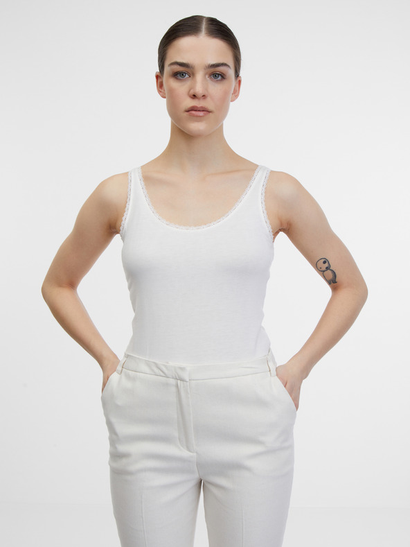 Orsay Bílý dámský top ORSAY