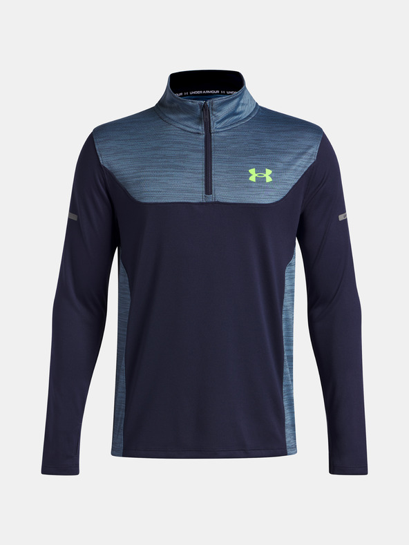 Under Armour Chlapecké tričko Under Armour UA Tech Utility 1/4 Zip-BLU