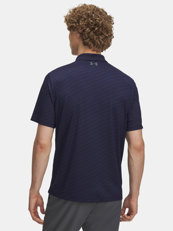 Under Armour Pánské tričko Under Armour UA Matchplay Printed Polo-BLU