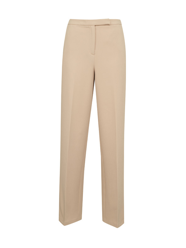 Orsay Světle hnědé dámské kalhoty ORSAY