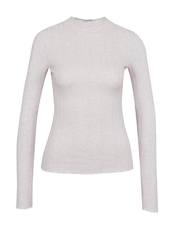 Orsay Světle růžové dámské tričko s dlouhým rukávem ORSAY