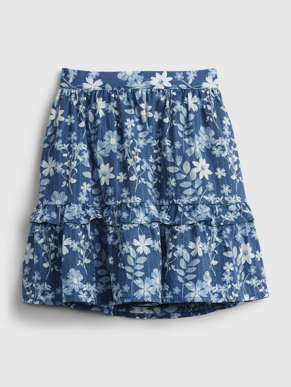 GAP Baby sukně floral midi GAP