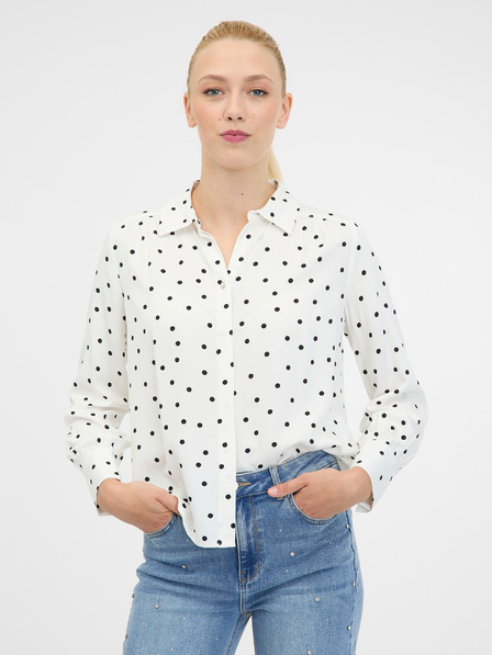 Orsay Krémová dámská halenka ORSAY