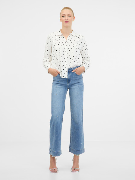 Orsay Krémová dámská halenka ORSAY