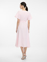 Orsay Světle růžové dámské midi šaty ORSAY