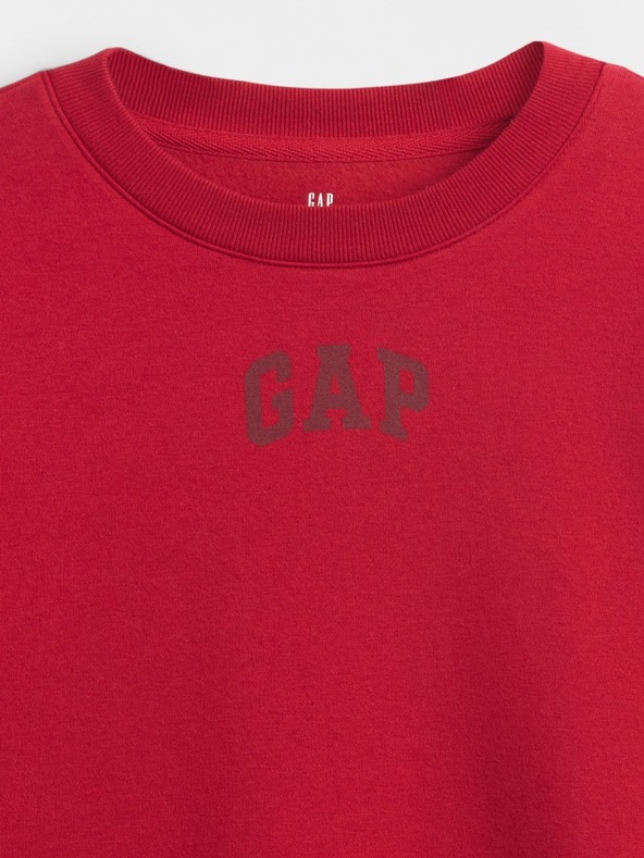 GAP Dětská oversize mikina Logo VintageSoft GAP