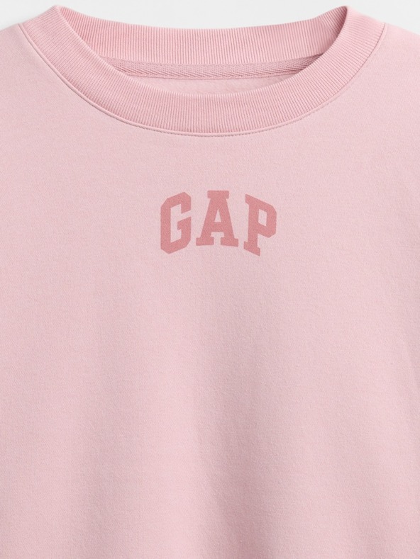 GAP Dětská oversize mikina Logo VintageSoft GAP