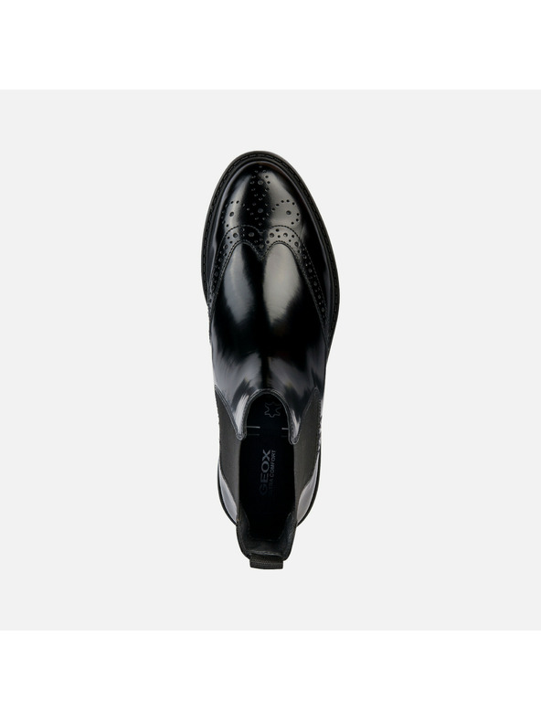 Geox Černá dámská kotníková obuv Geox Walk Pleasure