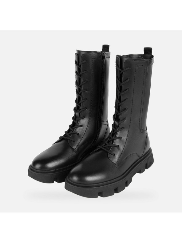 Geox Černá dámská kotníková obuv Geox Vilde