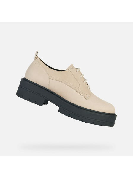 Geox Béžové dámské mokasíny Geox Spherica Ec7