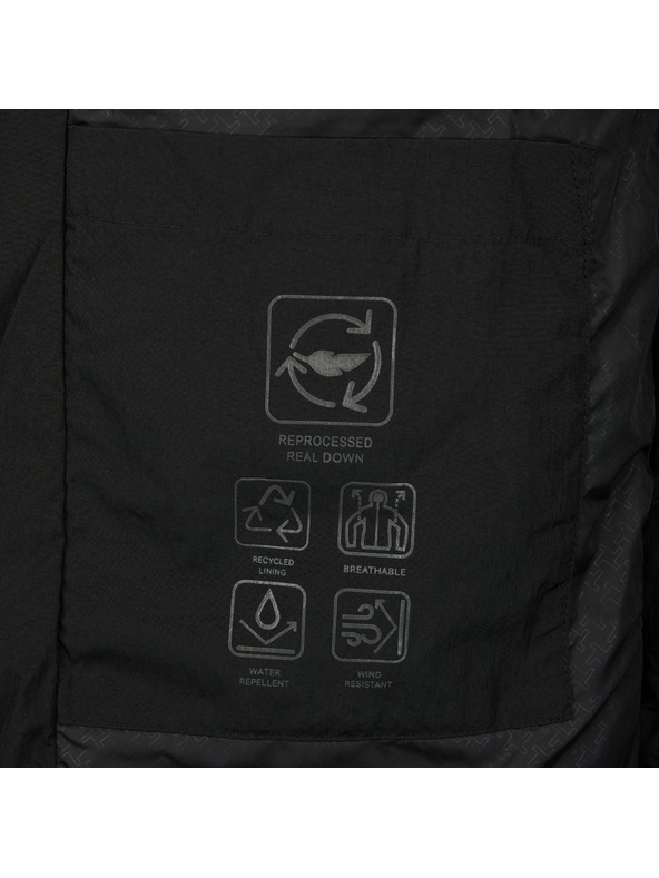 Geox Černá dámská péřová bunda Geox Plummery