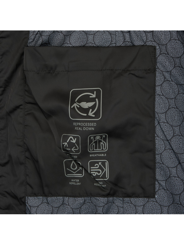 Geox Černá dámská péřová bunda Geox Bettanie