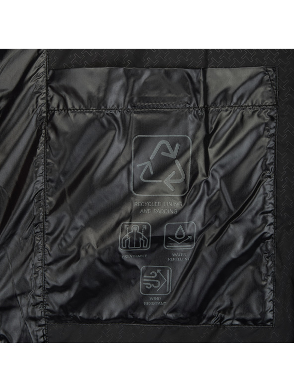 Geox Černá dámská péřová bunda Geox Backsie