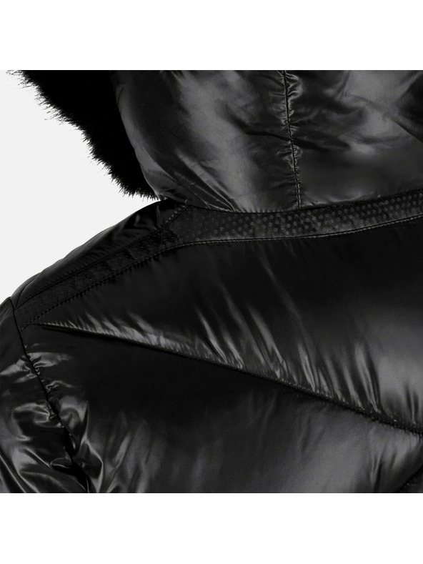 Geox Černá dámská péřová bunda Geox Backsie