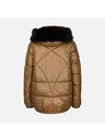 Geox Světle hnědá dámská péřová bunda Geox Backsie