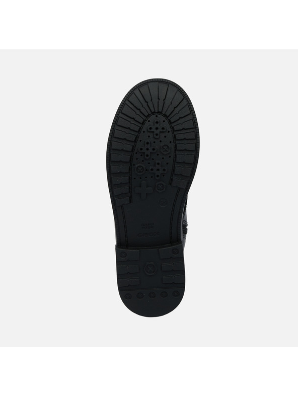 Geox Černá dívčí kotníková obuv Geox Eclair Girl