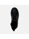 Geox Černá dívčí kotníková obuv Geox Eclair Girl