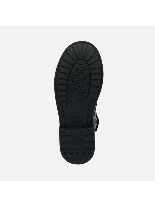 Geox Šedá dívčí kotníková obuv Geox Eclair Girl