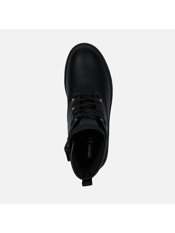 Geox Černá dívčí kotníková obuv Geox Casey Girl
