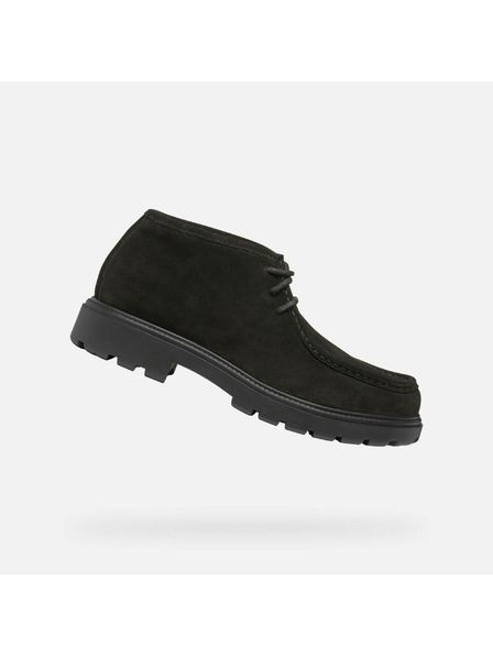 Geox Černá pánská kotníková obuv Geox Spherica EC7