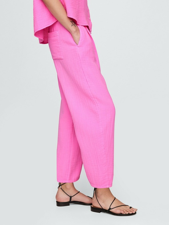 GAP Mušelínové kalhoty Easy Barrel GAP