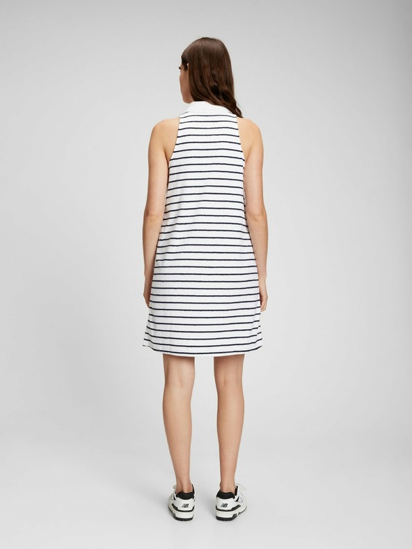 GAP Froté polo šaty GAP