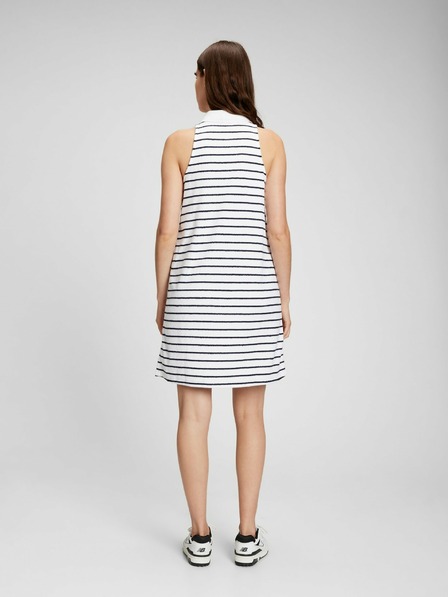 GAP Froté polo šaty GAP