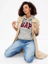 GAP Mikina s logem a fleece GAP