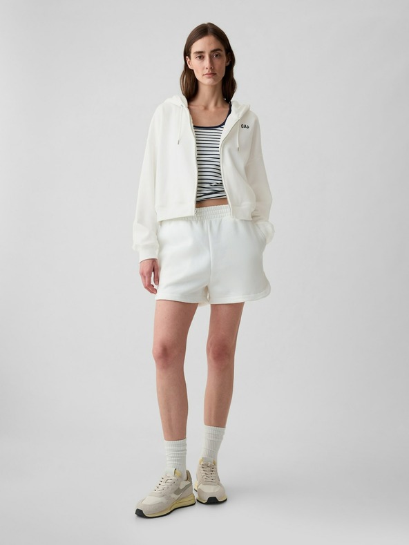 GAP Mikina crop s kapucí GAP