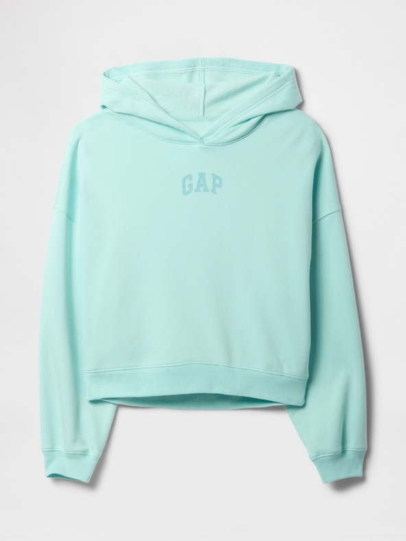 GAP Crop mikina s logem Gap