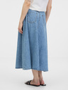 Orsay Světle modrá dámská džínová sukně ORSAY