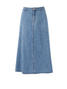 Orsay Světle modrá dámská džínová sukně ORSAY