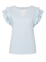 Orsay Modré dámské tričko s krátkým rukávem ORSAY