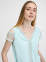 Orsay Světle modré dámské tričko s krátkým rukávem ORSAY