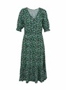 Orsay Zelené dámské vzorované šaty ORSAY
