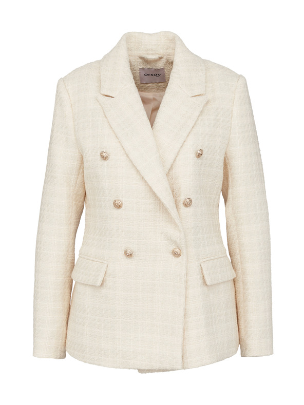 Orsay Krémové dámské sako ORSAY