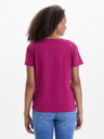Orsay Tmavě růžové dámské tričko s krátkým rukávem ORSAY