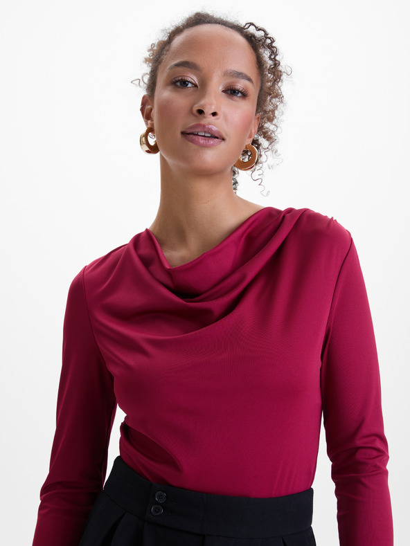 Orsay Vínová dámská halenka ORSAY