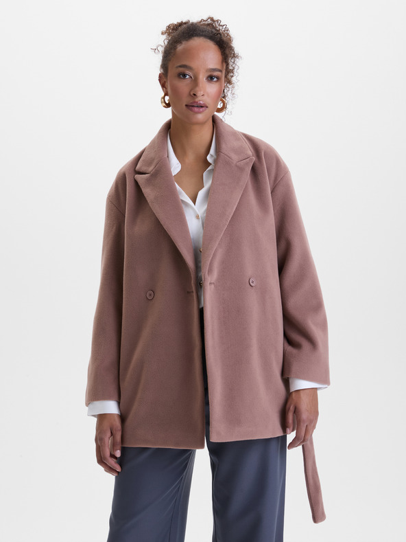 Orsay Béžový dámský kabát ORSAY