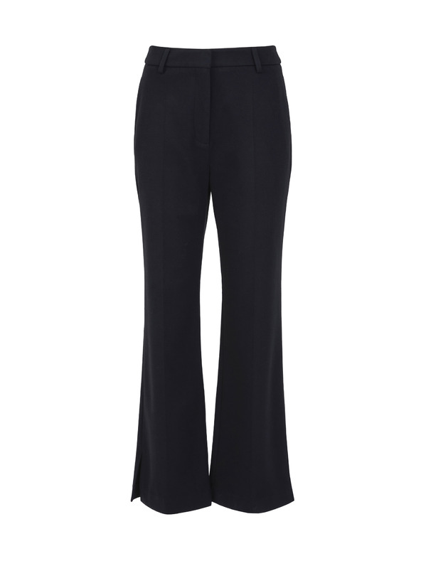Orsay Černé dámské rovné kalhoty ORSAY