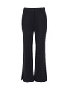 Orsay Černé dámské rovné kalhoty ORSAY