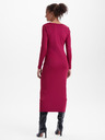 Orsay Vínové dámské midi šaty ORSAY