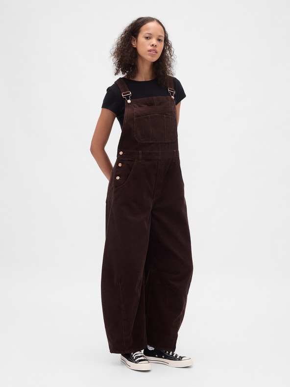 GAP Manšestrové kalhoty s laclem Horseshoe GAP