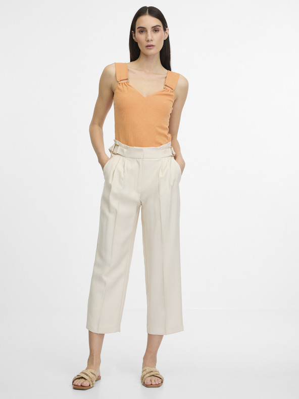 Orsay Oranžové dámské tílko ORSAY