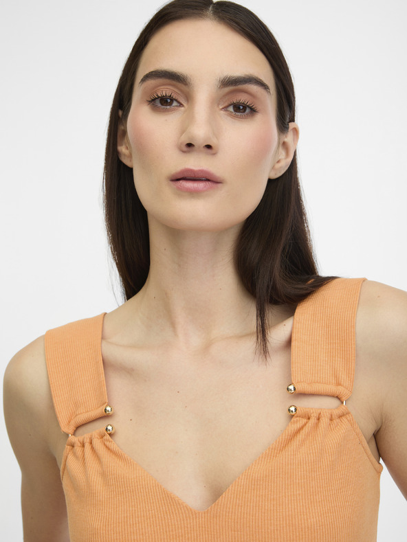 Orsay Oranžové dámské tílko ORSAY