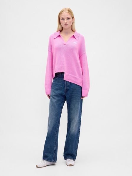 GAP Asymetrický svetr s příměsí vlny GAP